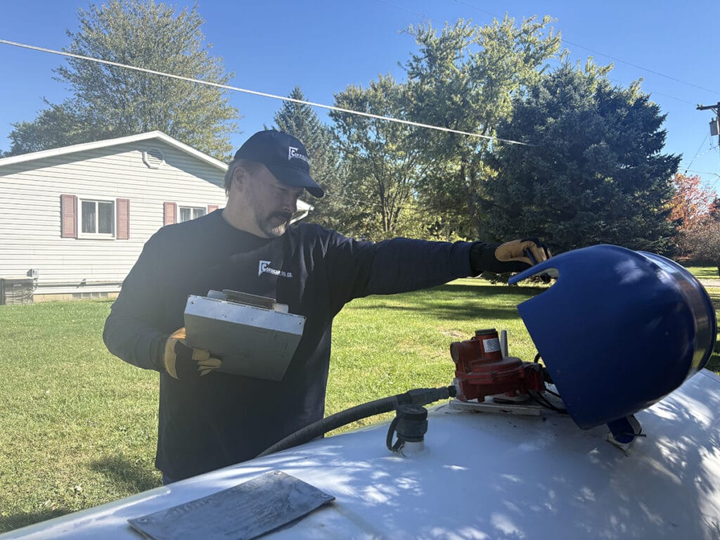 residential home heating propane service