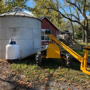 propane being delivered to a home