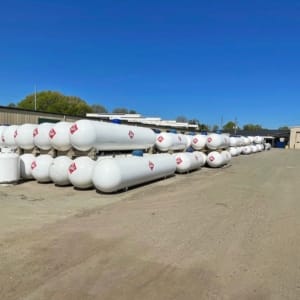 residential propane tanks to be delivered
